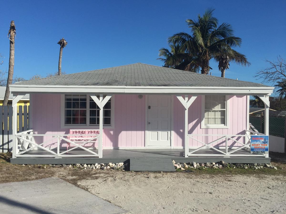 Bimini Seaside Villas - Pink Cottage With Beach View Alice Town  Exterior photo